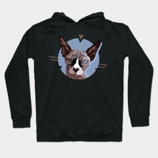 Angry Sphynx Cat Hoodie